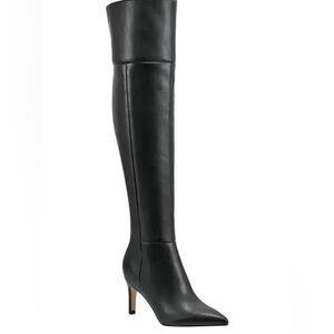 NWT Marc Fisher LTD Genessa 2 Pointed Toe Over the Knee Boot SZ 8 Org $289